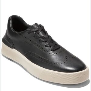 Cole Haan Men's Black Leather Sneakers